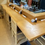 ますだや - カウンター席が6席