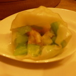 鼎泰豊 - 小籠包（ヘチマと海老）