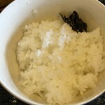 麺の道 あをによし - 土鍋で炊いた〆ごはん☺️