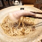 麺処 天川 - あぐー豚のもも肉チャーシューは絶品です