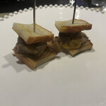 鉄板焼き あさひ - デニッシュバーガー