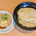 麺堂 稲葉 - 鶏白湯つけめん(塩)大盛り