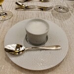 フランス料理 ル シエル - トウモロコシのポタージュ カプチーノ仕立て