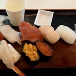 松島さかな市場 - 特選上握り(1900円)