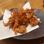 旬味居酒屋ますだや - 川エビのからあげ