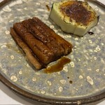 焼とり 熟成魚 木崎 - 穴子さんと熊本産赤茄子