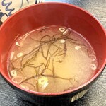 藤まつ寿し - お味噌汁