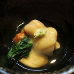 青山きいろ - 蕪と穴子の栗あんかけ。