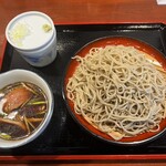 目分料 - あいのりつけ鴨！鴨汁と、つけ汁を両方楽しめます！