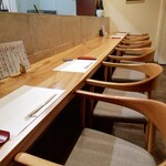 お酒とさかな かけはし - カウンター席