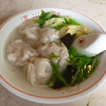 百葉温州大餛飩 - 餛飩麵　７５元