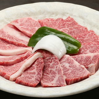 Carefully selected A5 rank Japanese black beef