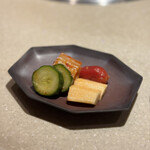 Mitsu8 - キムチ漬け4種(胡瓜・長芋・白菜・トマト)