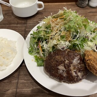 Review list : Nakadera 2-chome Hamburger Steak Santabe - Tanimachi