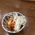 旨唐揚げと居酒メシ ミライザカ - チャーシューメンマ（399円）