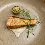 ファンケル ブラウンライス ミイルズ - サーモンのオーブン焼き