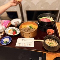 すき焼きと牛まぶし ももしき - 