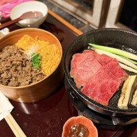 すき焼きと牛まぶし ももしき - 