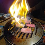 名古屋 個室焼肉 炭火寅二郎 - カルビ