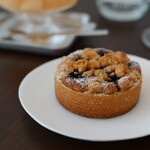 coffee house takizawake - ブルーベリーのクランブルタルト（570円）