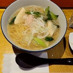 麻布茶房 - 料理写真:・かに塩ラーメン1400円