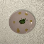 Restaurant Rue richesse - 紫イモのスープ