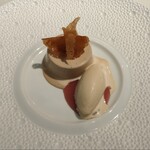 Restaurant Rue richesse - ソワニエソースのブラマンジュ 