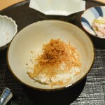 新ばし 星野 - じゃこご飯