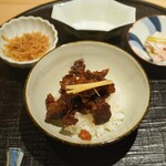 新ばし 星野 - しぐれ煮ご飯