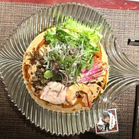 中華割烹 わらじん - 冷やし豆乳担々麺