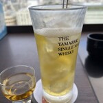 京鴨一羽買いと京のおばんざい 市場小路 - 京都ハイボール（山崎と緑茶サワー）