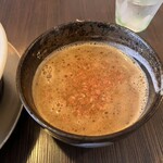 AKIHA麺屋 粋翔 - 『海老つけ麺　アツモリのアツアツスープ』