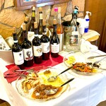 prospero - 飲み放題のワインがズラリ