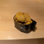 鮨 草平 - ムラサキウニ（北海道利尻島産）