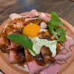 海鮮居酒屋 三ノ宮産直市場 - ローストビーフ