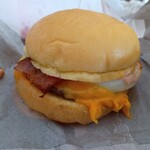 マクドナルド - 料理写真:すき焼き月見 セットで790円(クーポン使用)