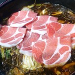 涮涮鍋 壽喜燒 吃到飽 和牛與豬 三條河原町店