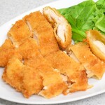 海老沢精肉店 - チキンカツもサックリと美味