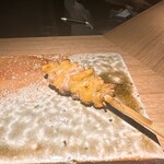 炭割烹 新谷 - 黒帝のせせり ◎