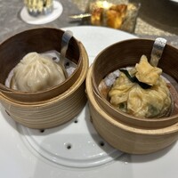 中国料理 新香港 - 小籠包　美味しかったです　味付けサイコーでした