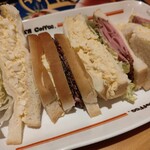 コメダ珈琲店 - 料理写真:ミックスサンド