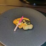 日本料理 吉祥 - サワラの飛竜頭焼き？　落花生