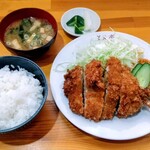 とん亭いとう - 料理写真:チキンカツ定食 1230円