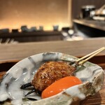 厳選焼鳥 一石三鳥 - 月見つくね