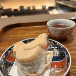 厳選焼鳥 一石三鳥 - モナカアイスとフレーバーティー