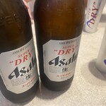 寿司の奥田 - 大瓶（410円）