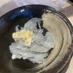 寿司の奥田 - 生しらす（320円）