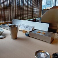 てんぷら 山の上 Roppongi 東京ミッドタウン店 - カウンター