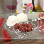 トリワイン ＰＩＫＯＳＨＨＨＵ - とろける生チョコとバニラアイス