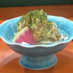 温鮮酒場 ちょんまげ - あさりのポテサラ